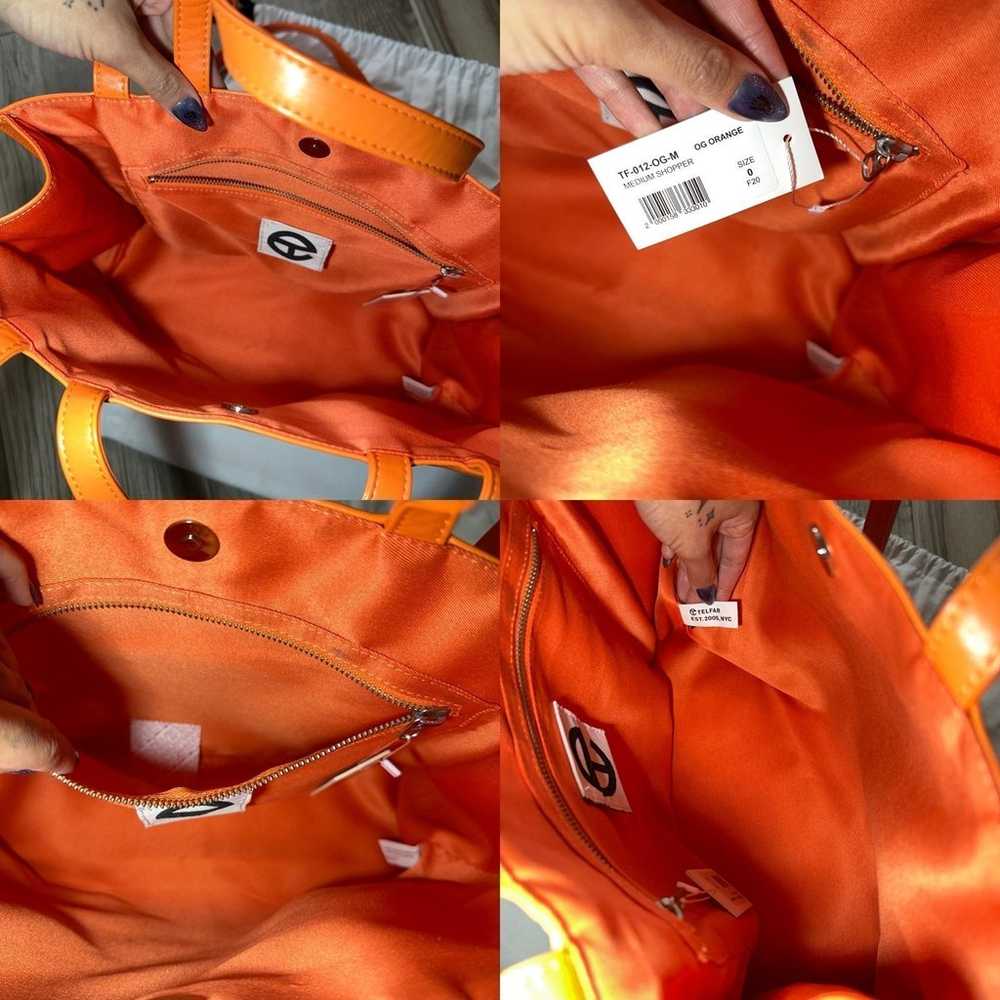 Telfar - Medium Shopping Bag (Orange) - image 5