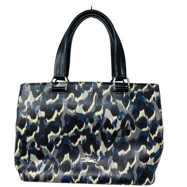 Longchamp blue & grey handbag - image 1