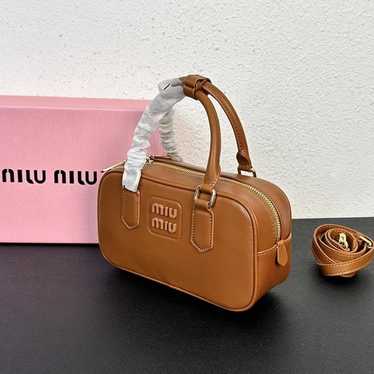Miu Miu Arcadie Matelassé Nappa Leather Bag - image 1