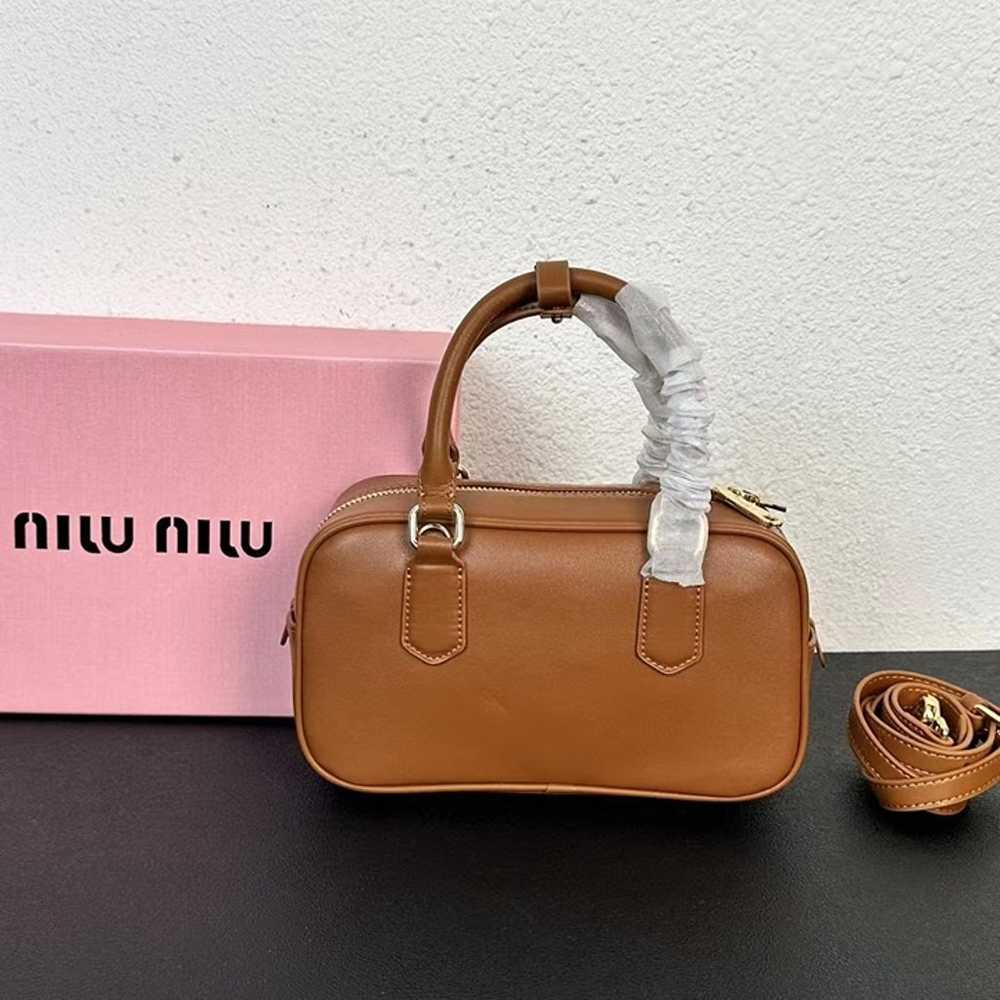 Miu Miu Arcadie Matelassé Nappa Leather Bag - image 3