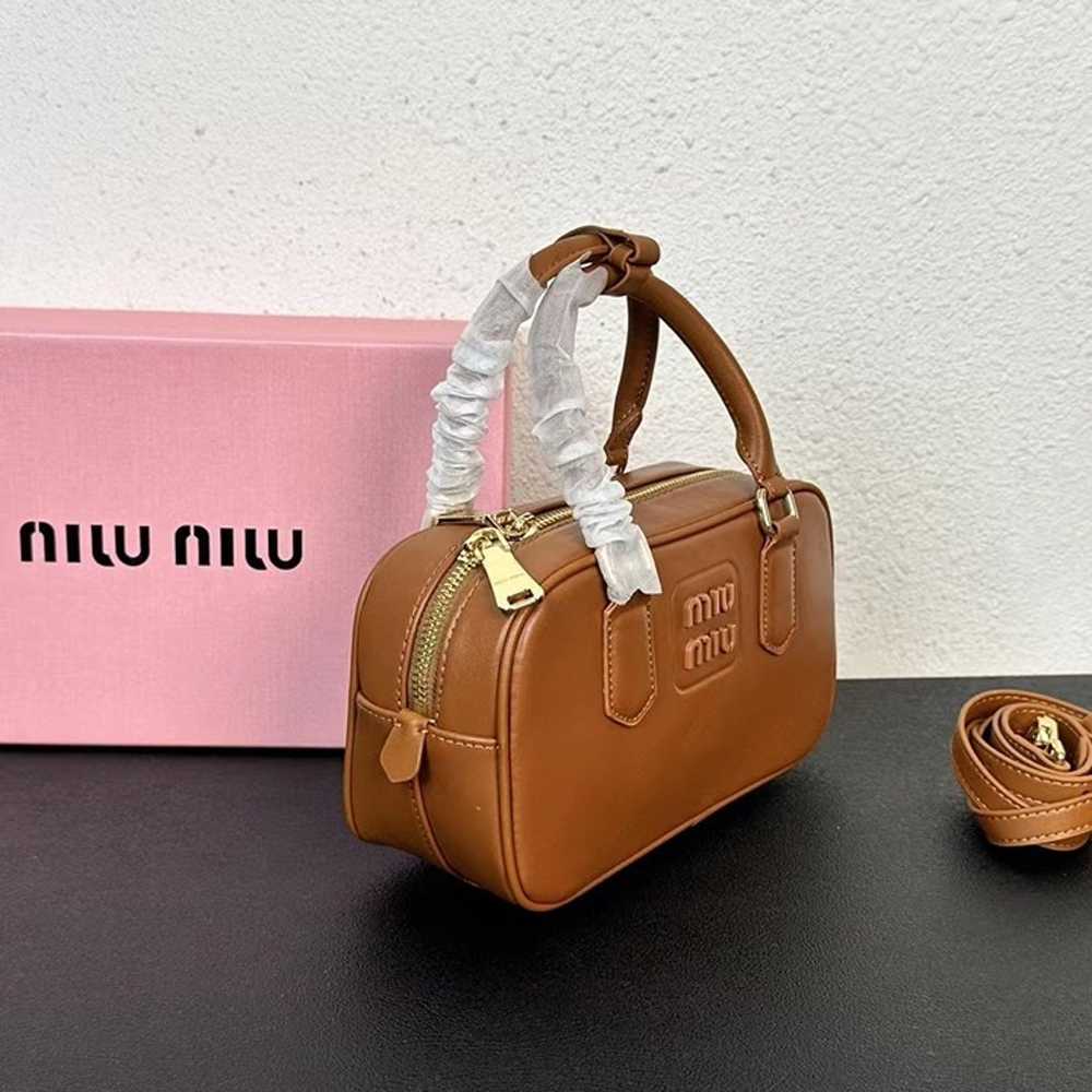Miu Miu Arcadie Matelassé Nappa Leather Bag - image 9