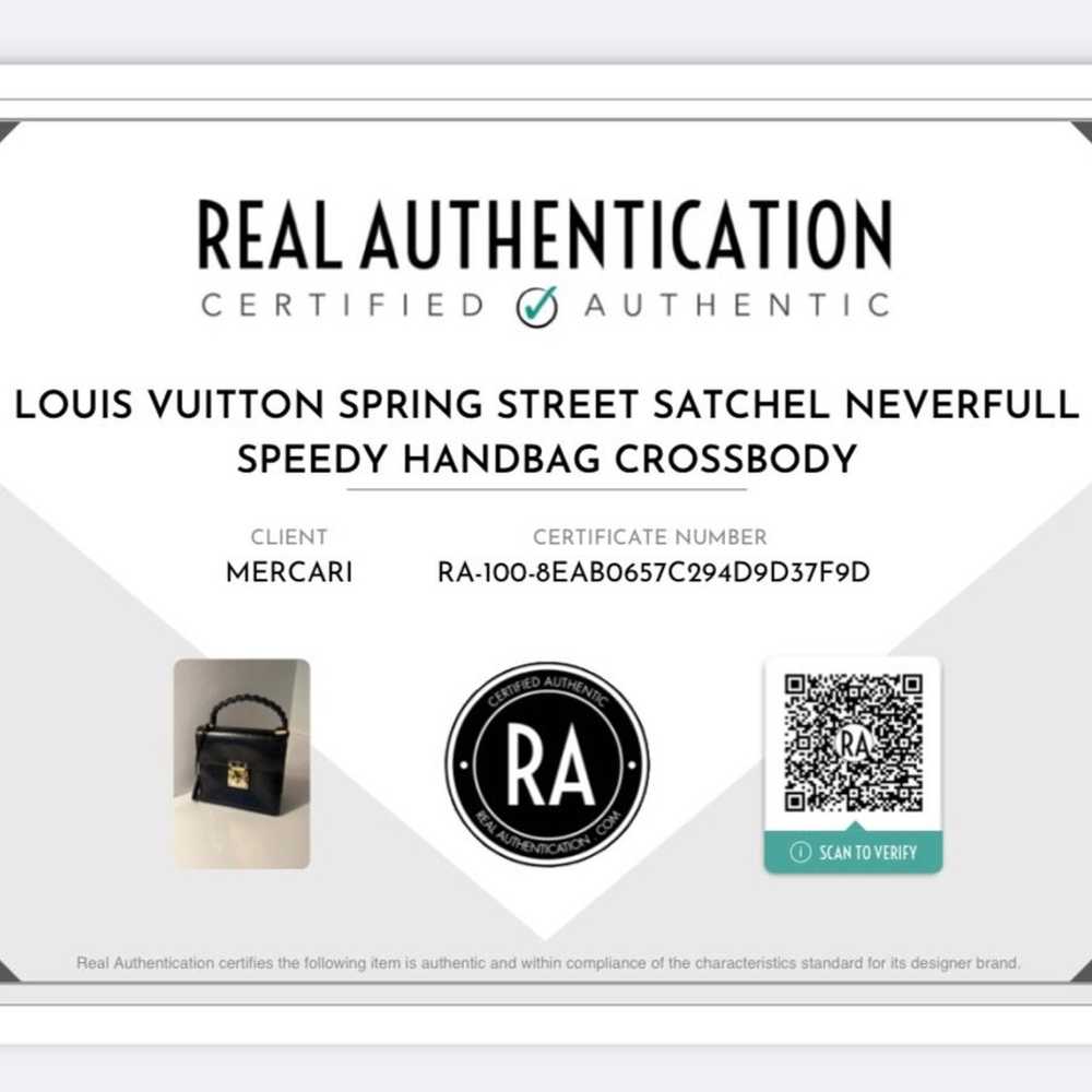 Louis Vuitton Spring Street Satchel Neverfull Spe… - image 11