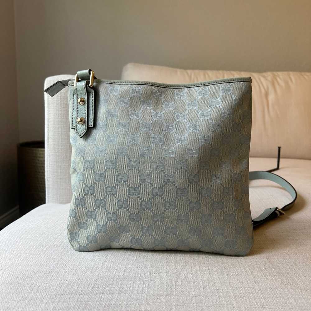 GUCCI Sherry GG Canvas Leather Crossbody - image 2