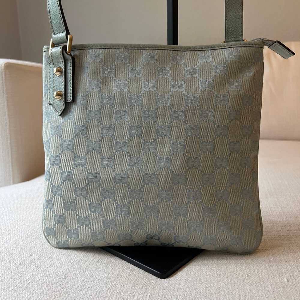 GUCCI Sherry GG Canvas Leather Crossbody - image 3