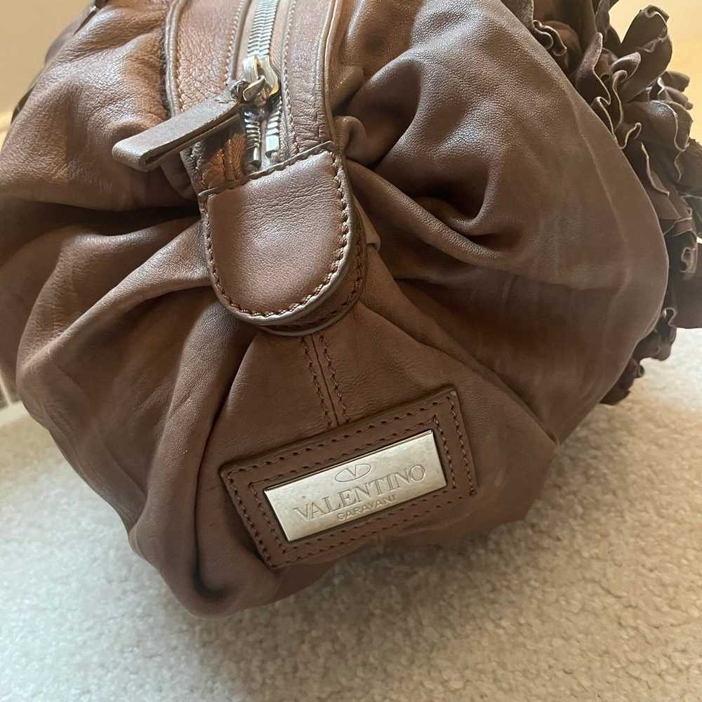 Valentino Garavani leather shoulder bag handbag w… - image 5