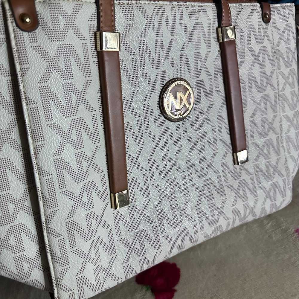 Michael Kors Bag NX XN Brown Shoulder Handbag - image 1