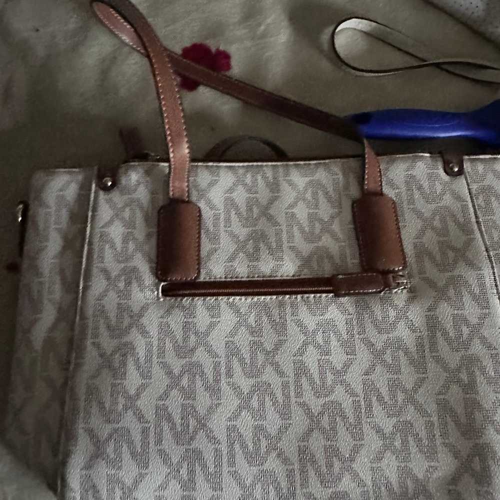 Michael Kors Bag NX XN Brown Shoulder Handbag - image 9