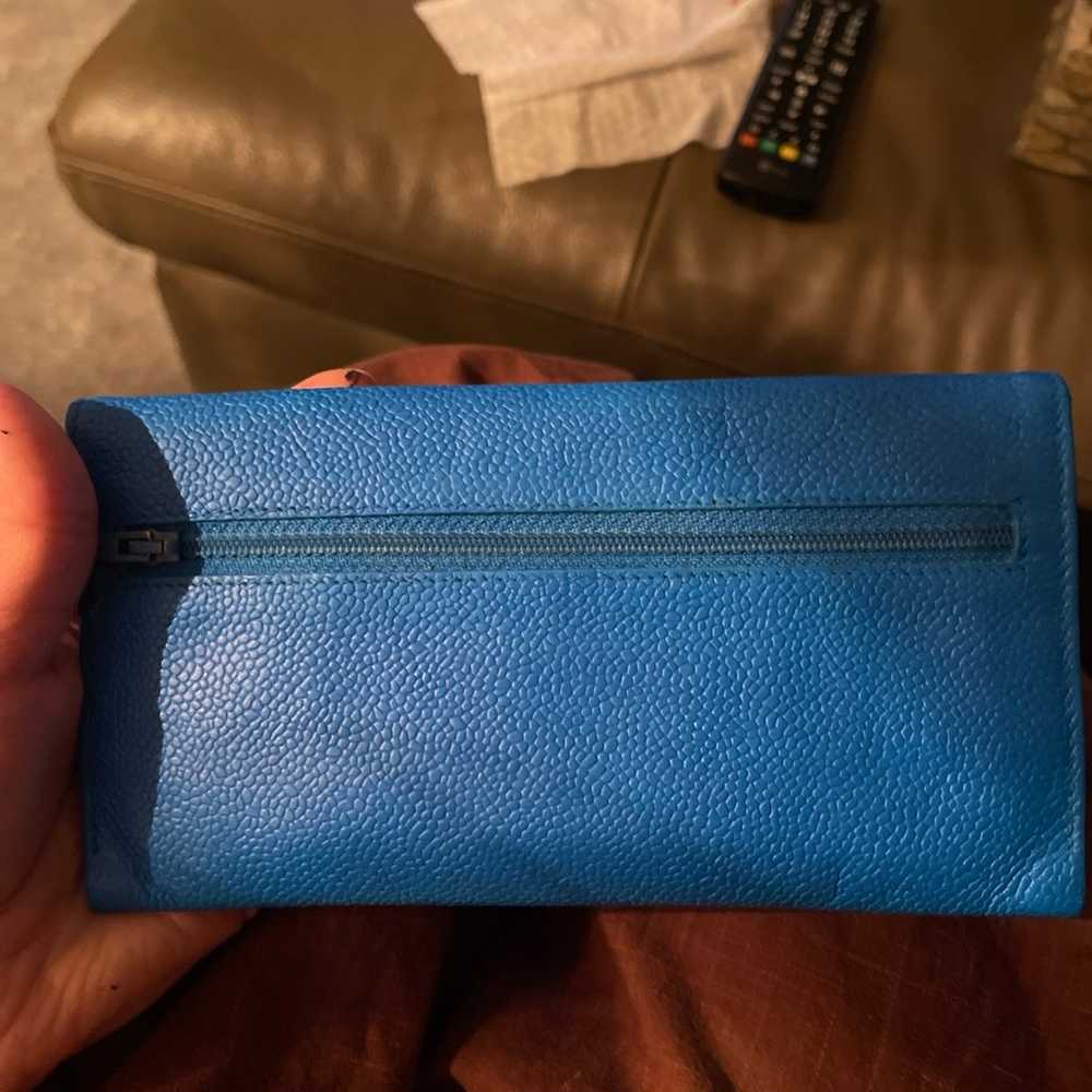 Authentic Chanel caviar leather wallet - image 3