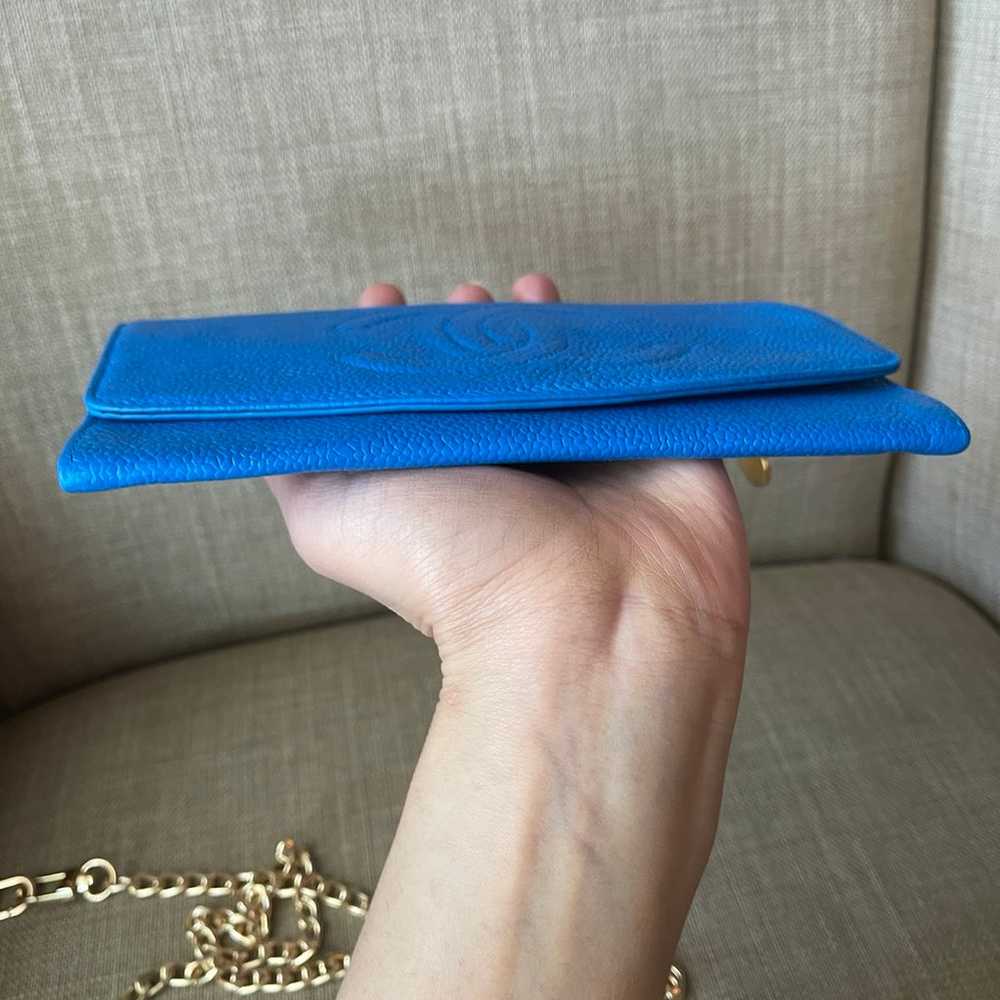 Authentic Chanel caviar leather wallet - image 7