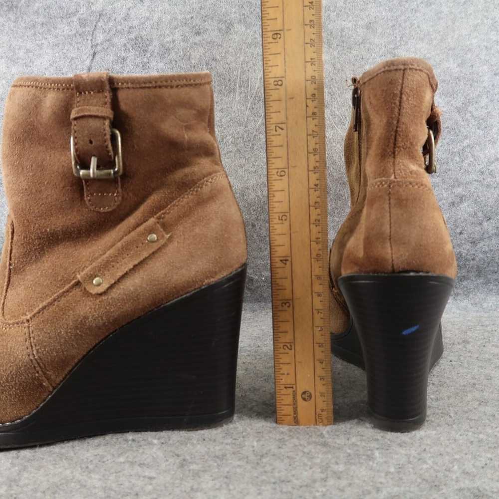 Liz Claiborne Shoes Women 8.5 Bootie Wedge Ankle … - image 6