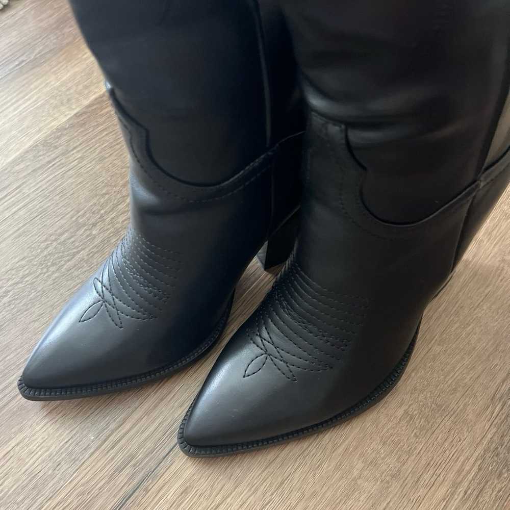 ISNOM Womens cowboy Boots - image 8