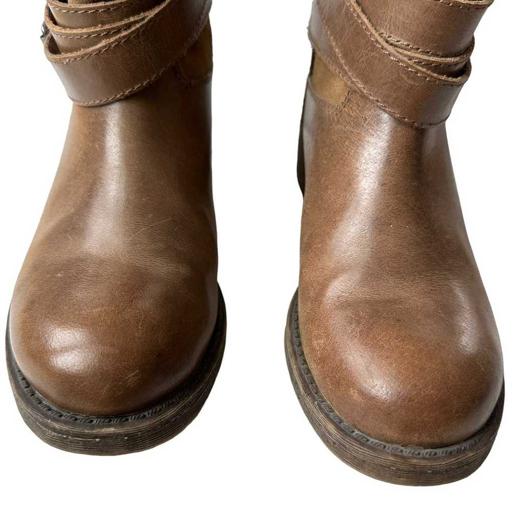 Lucky Brand Boots Declann Tan Brown Leather Suede… - image 6