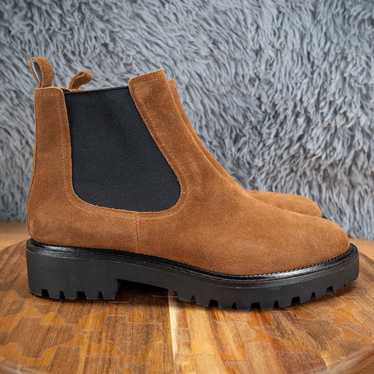 Size 10 - Caslon Miller Chelsea Boots Rust Brown - image 1