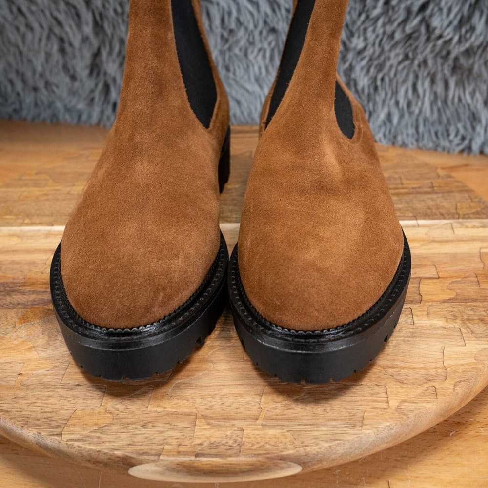 Size 10 - Caslon Miller Chelsea Boots Rust Brown - image 2