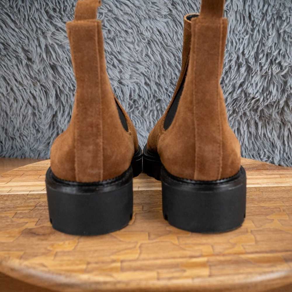 Size 10 - Caslon Miller Chelsea Boots Rust Brown - image 4