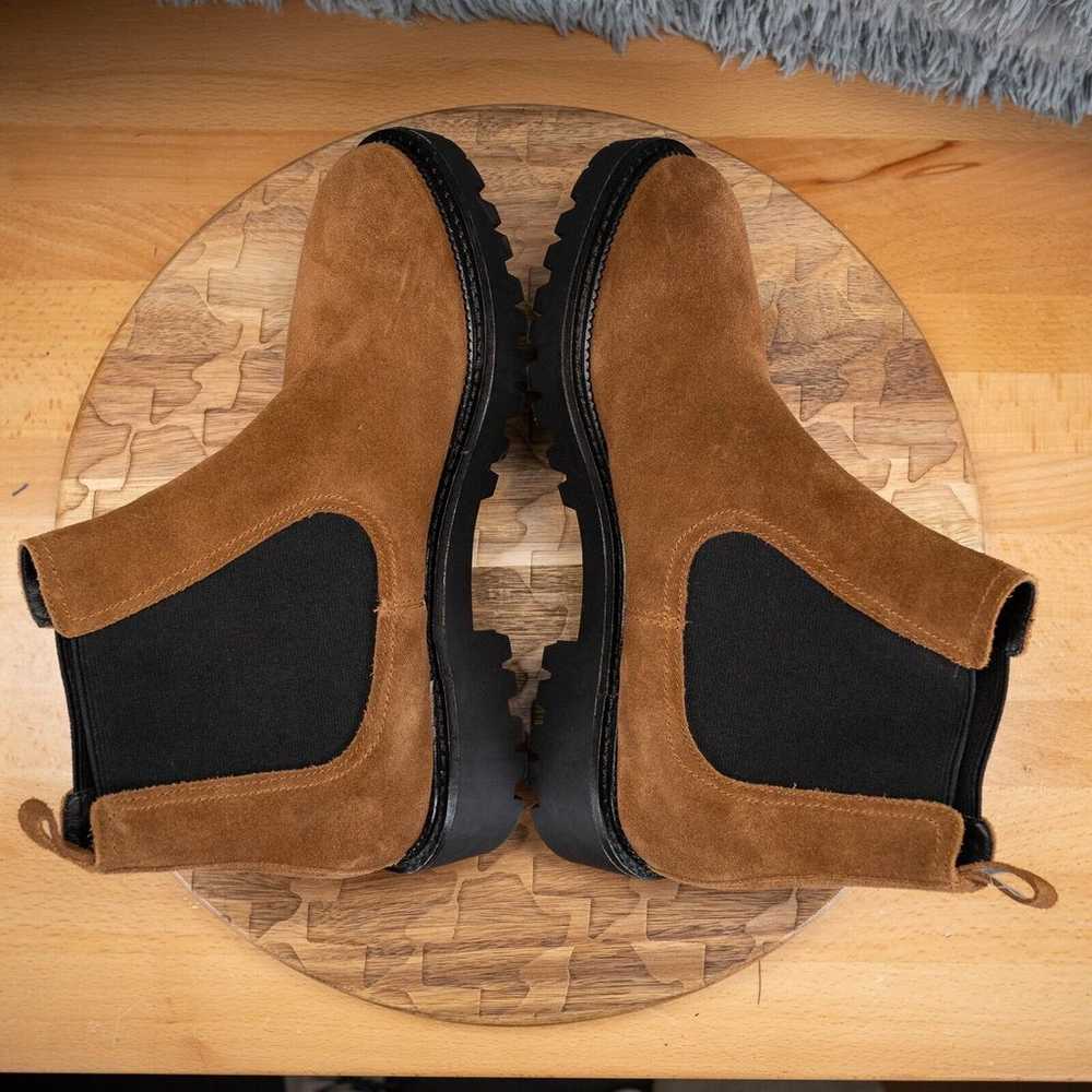 Size 10 - Caslon Miller Chelsea Boots Rust Brown - image 5