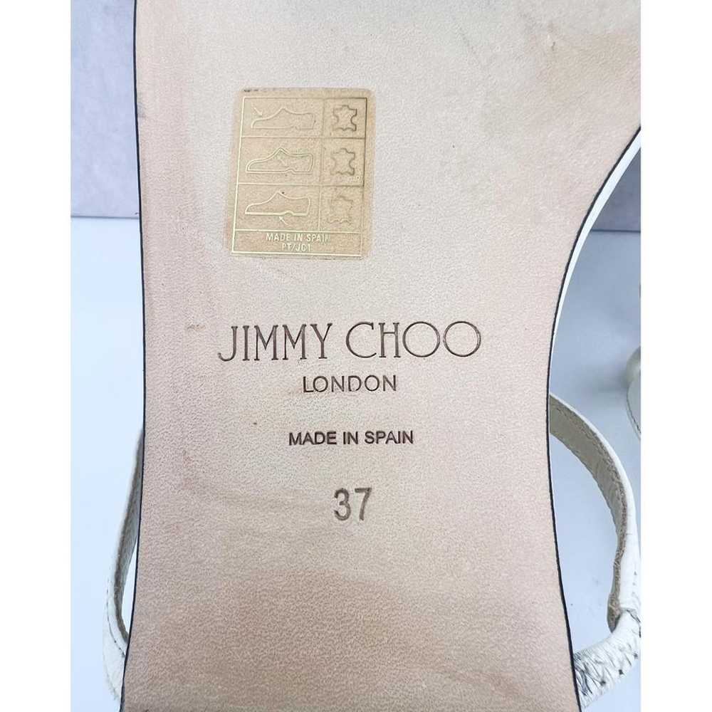 Jimmy Choo Leather flip flops - image 5