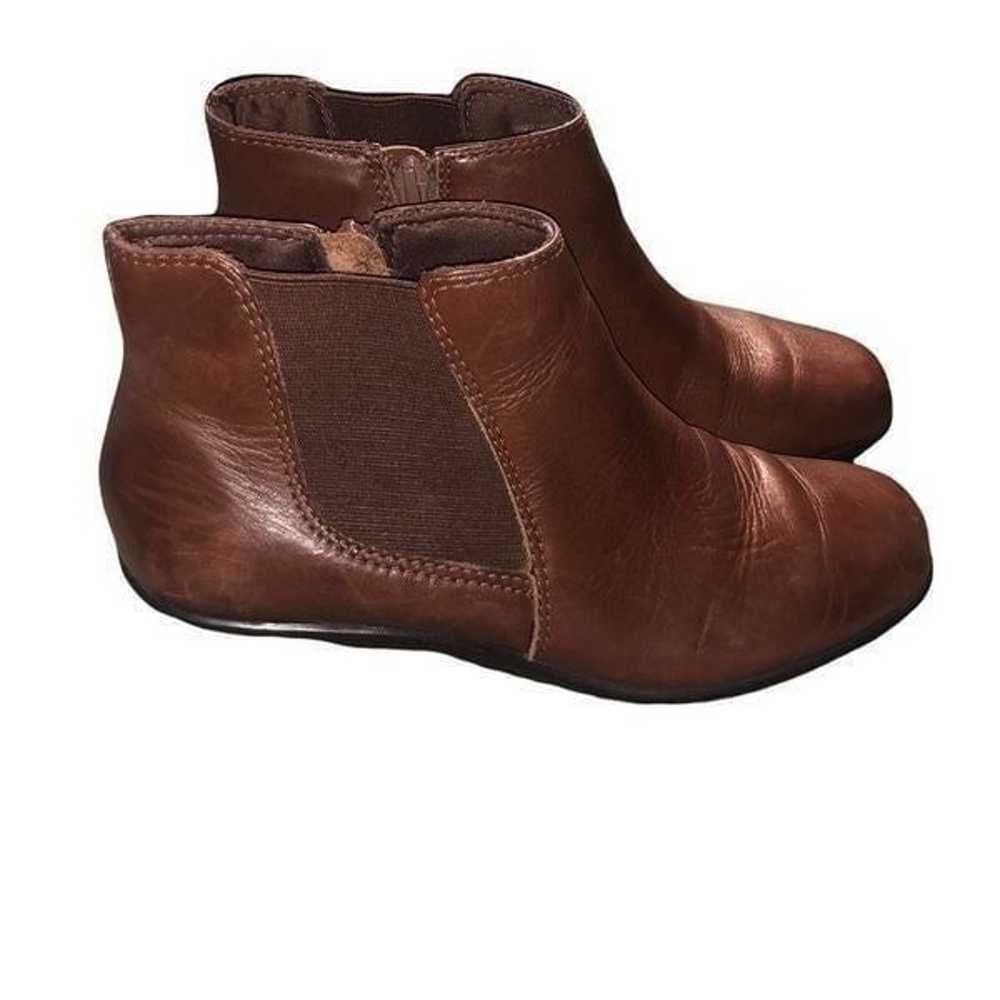 Walking Cradles Brown Leather Ankle Boots Women’s… - image 2