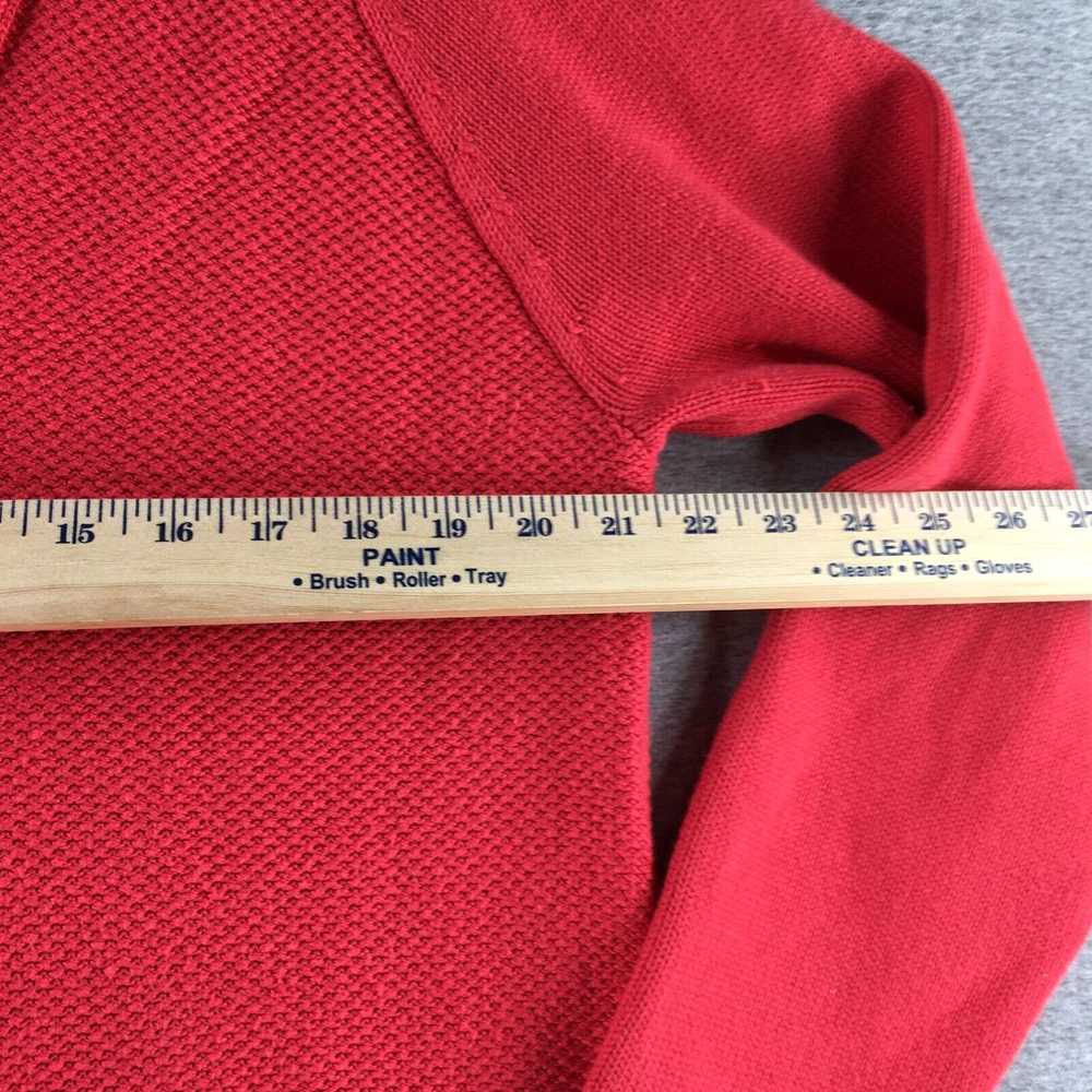 Vintage J Jill Sweater Womens Large Cardigan Red … - image 2