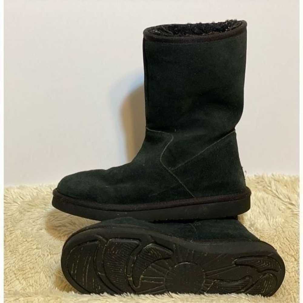 UGG Women’s II Boots Side Zip Black Sz 8 US - image 5