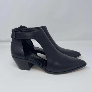 Sole Society Black 'Lanette' Pointy Toe Booties - image 1