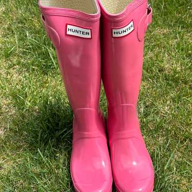 Hunter PINK boots