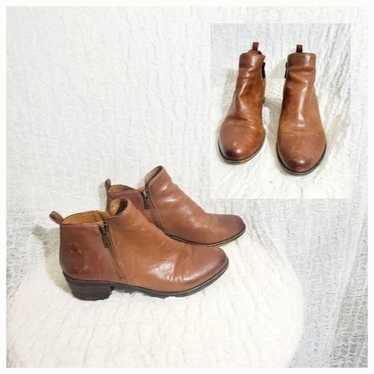 Lucky Brand Basel Toffee Color Booties Size 8M