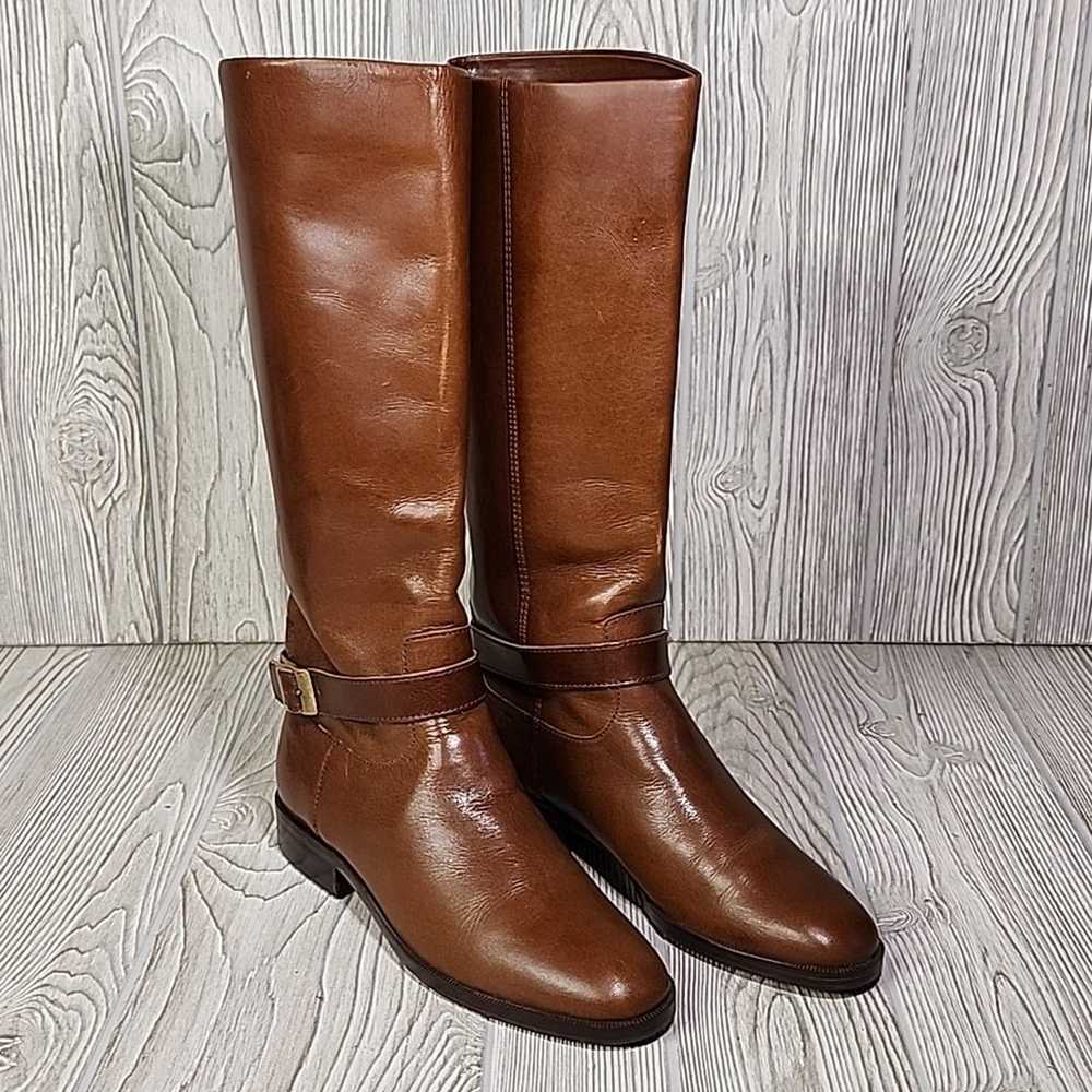 Etienne Aigner Jordan Tall Pull On Brown Boots Wo… - image 10