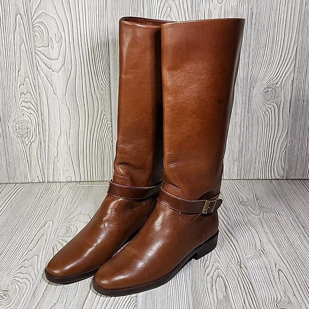 Etienne Aigner Jordan Tall Pull On Brown Boots Wo… - image 11