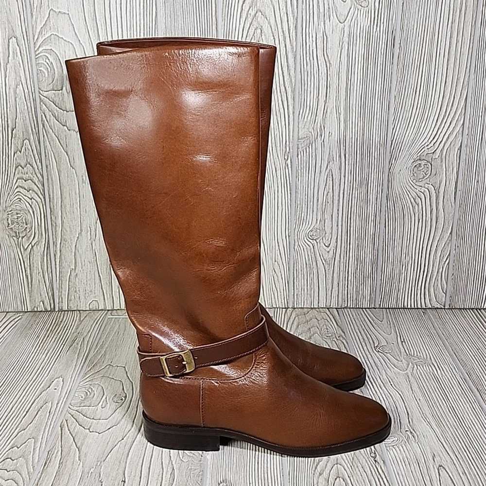 Etienne Aigner Jordan Tall Pull On Brown Boots Wo… - image 2