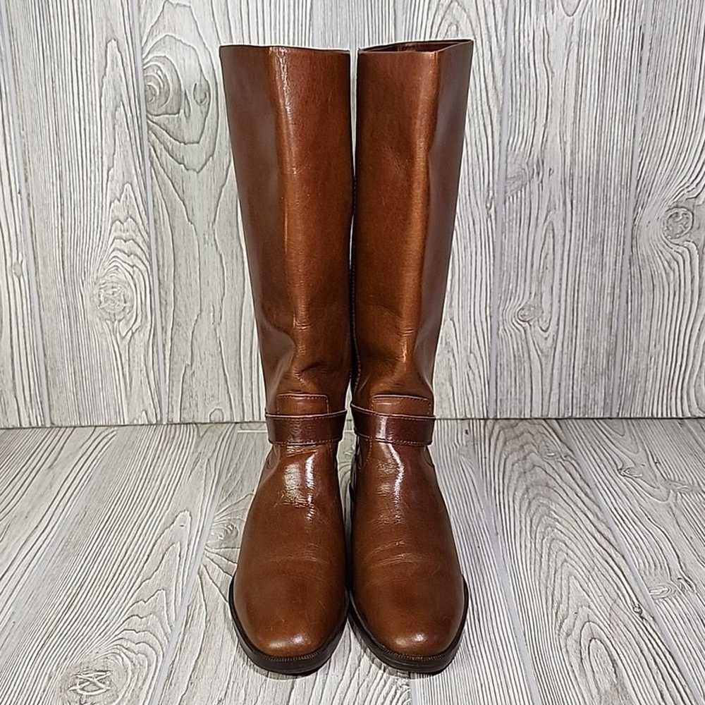 Etienne Aigner Jordan Tall Pull On Brown Boots Wo… - image 3