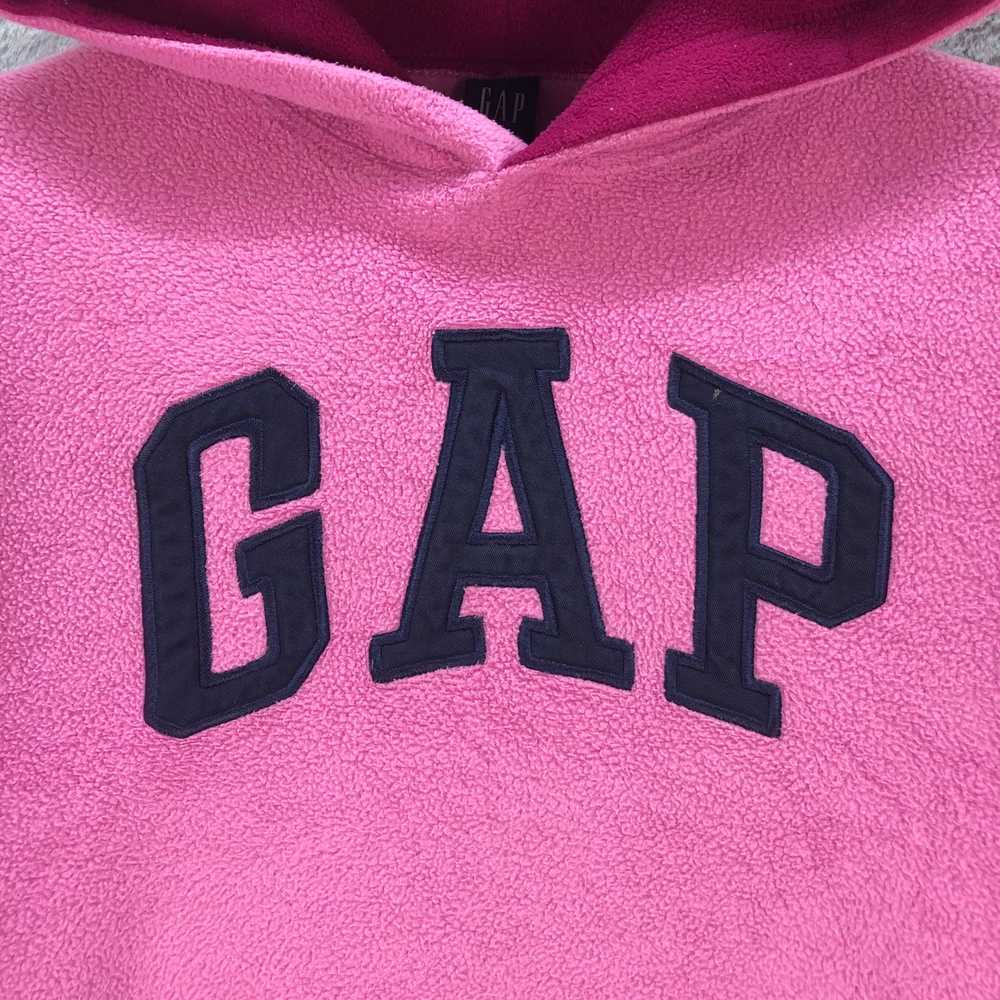 Gap × Vintage GAP KIDS SPELL OUT BIG LOGO PINK HO… - image 3