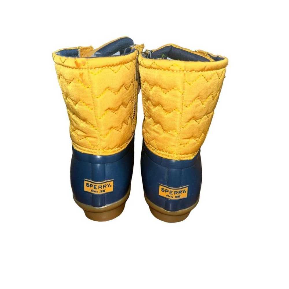 Sperry Saltwater chevron stich quilted rain boots… - image 6