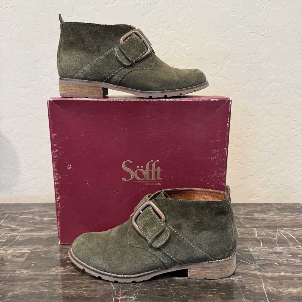 Sofft Boone Suede Ankle Boots - image 1