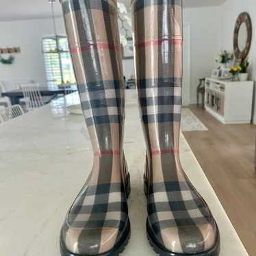 Authentic Burberry Rain Boots