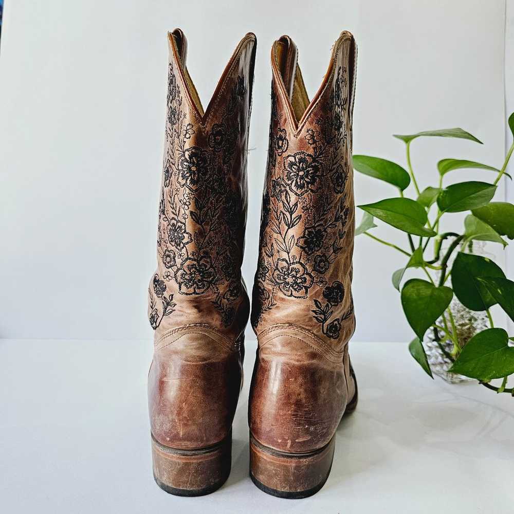 Shyanne Women's Wildflower Western Boot Square To… - image 5
