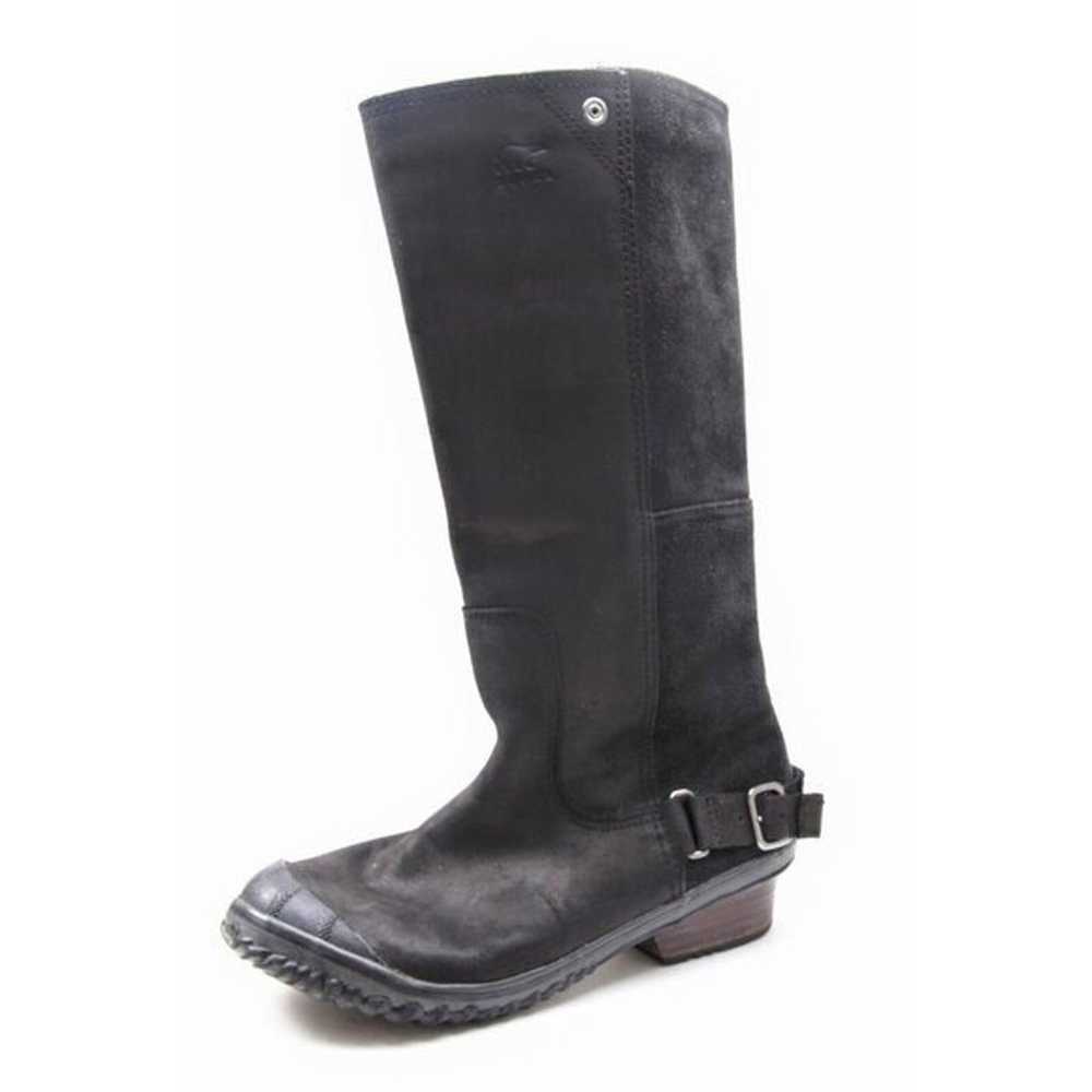 Sorel Slimboot Boots slimpack Black Leather Shoes… - image 1