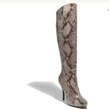 Classiques Entier Sylvia Snake Print Tall Boots S… - image 1