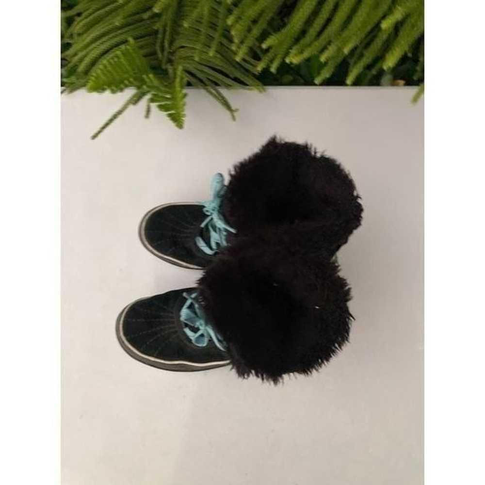 SOREL Tivoli ii Black Suede Snow Boots Womens Siz… - image 6