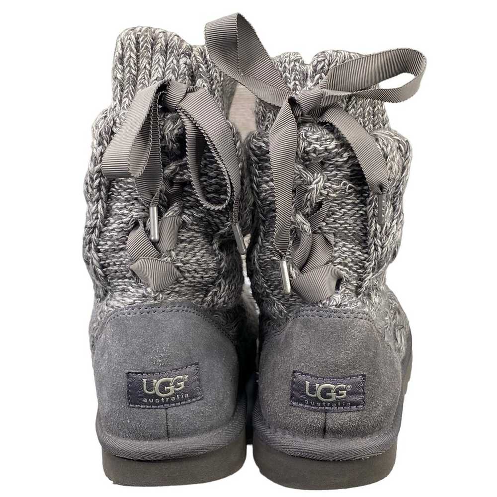 UGG Women's Isla Sweater Grey Knit Slouchy Winter… - image 9