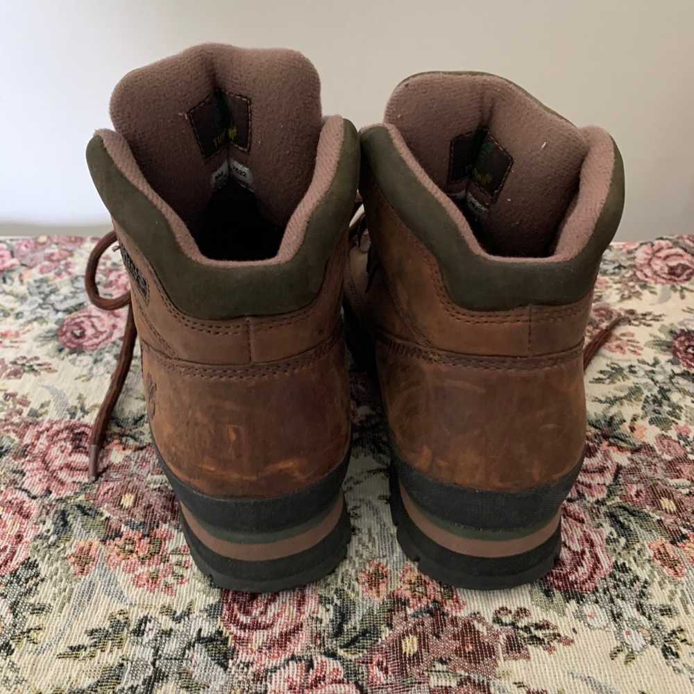 Vintage Timberland Euro Hiker Boots women’s sz 8 … - image 7