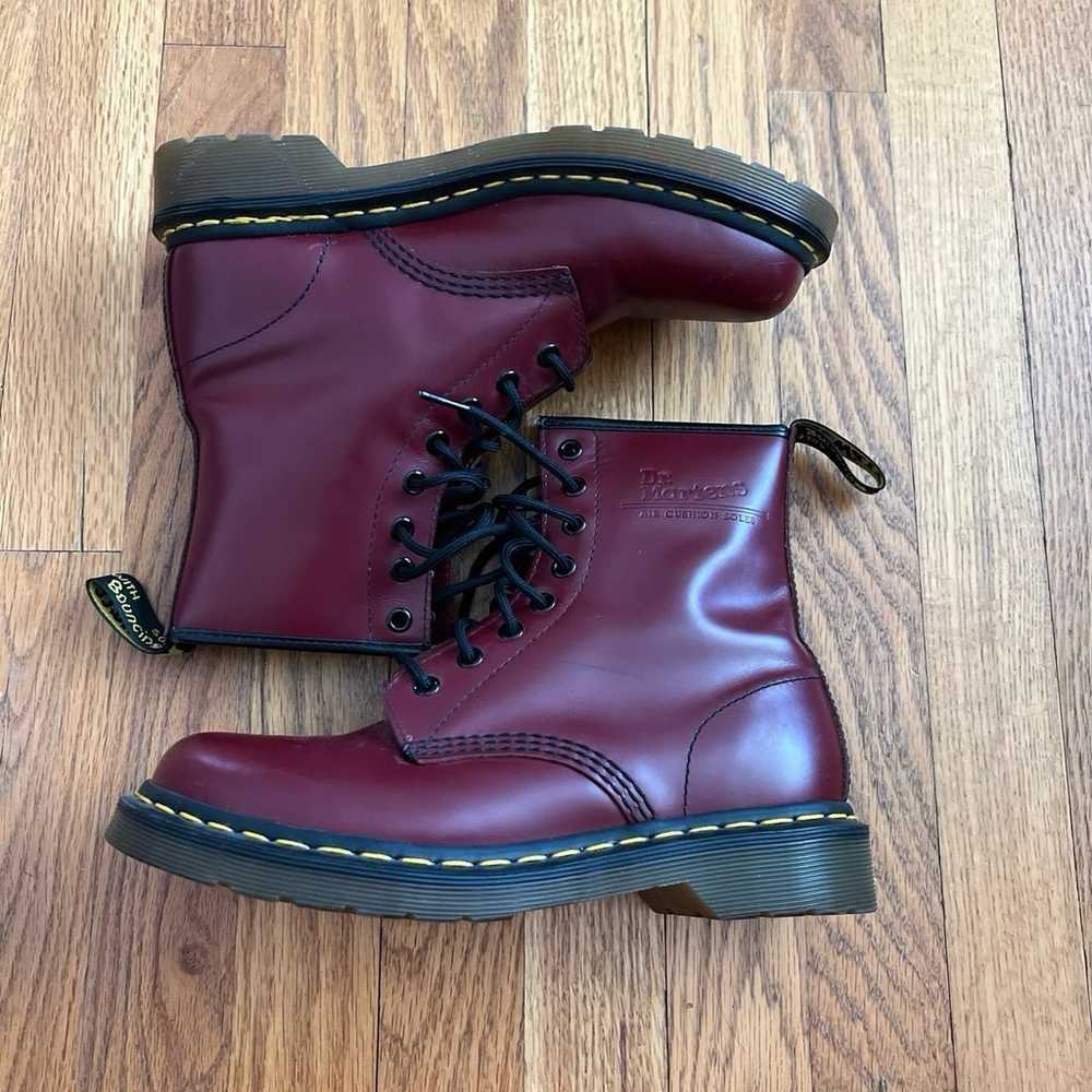 Dr Martens 1460 Cherry Red Size 8 US  Size 39 EU - image 1