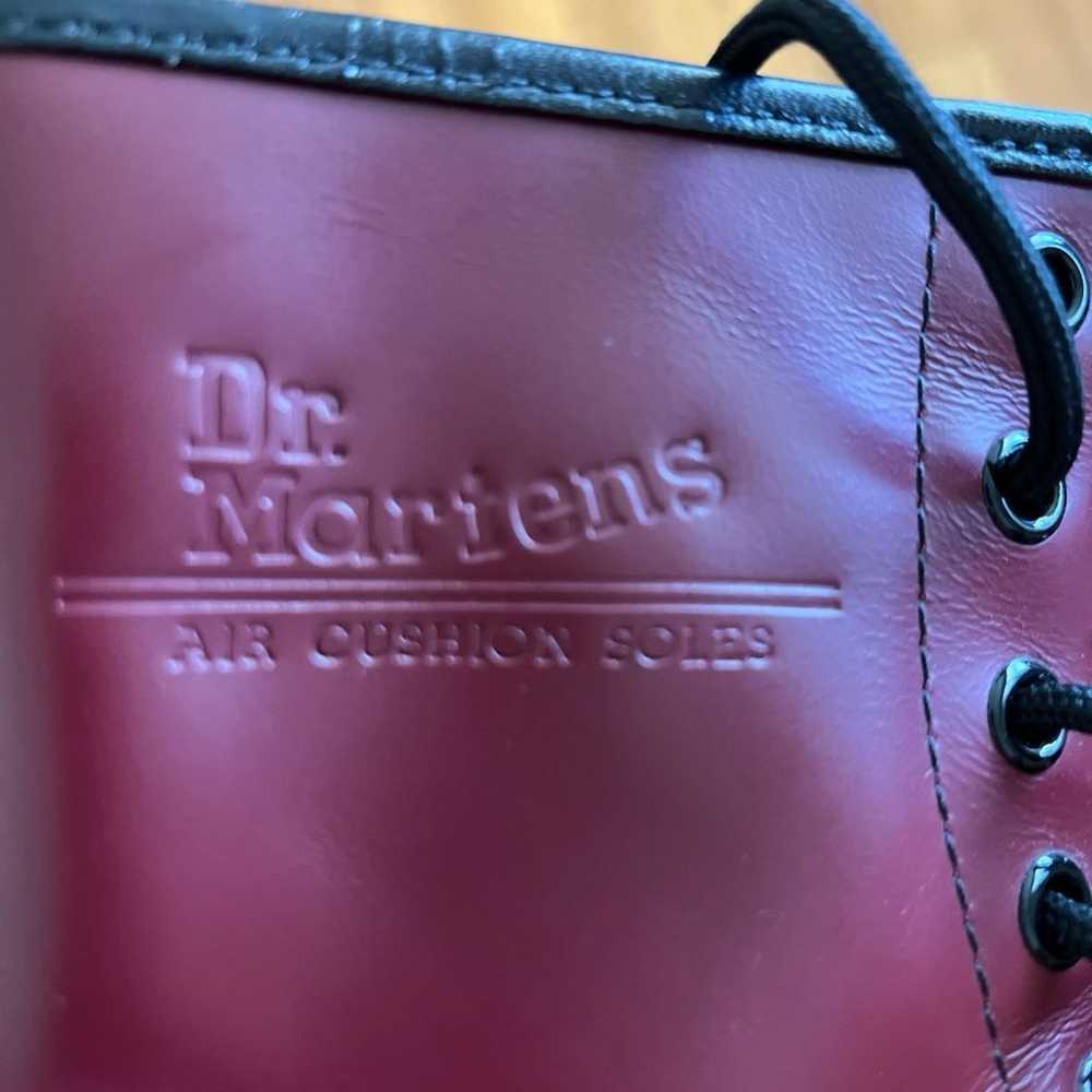 Dr Martens 1460 Cherry Red Size 8 US  Size 39 EU - image 3