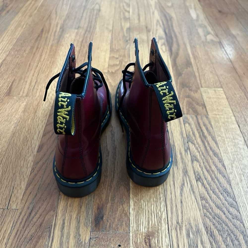 Dr Martens 1460 Cherry Red Size 8 US  Size 39 EU - image 5