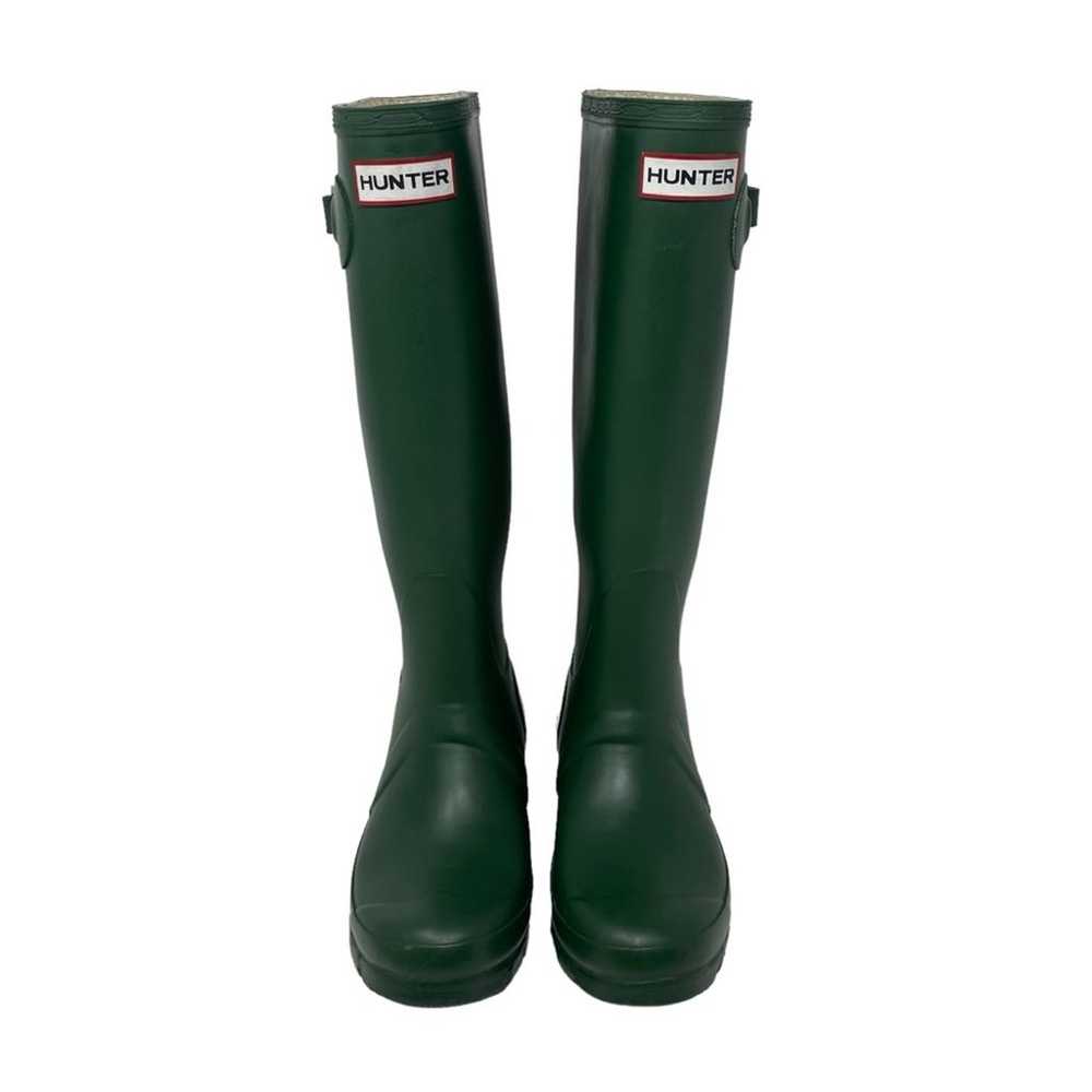 Hunter Original Tall Rain Boots Size 6 - image 2