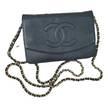 Chanel Wallet On Chain Double C leather crossbody… - image 1