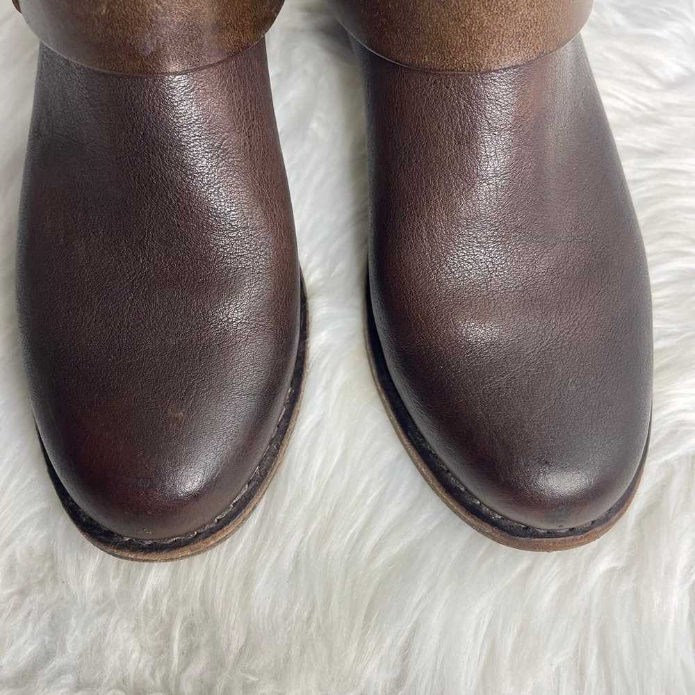 Rag & Bone Brown Leather Ankle Boots Size 8.5 - image 8