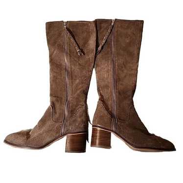 Steve Madden Designer Womens Boots Shoes Leather … - image 1