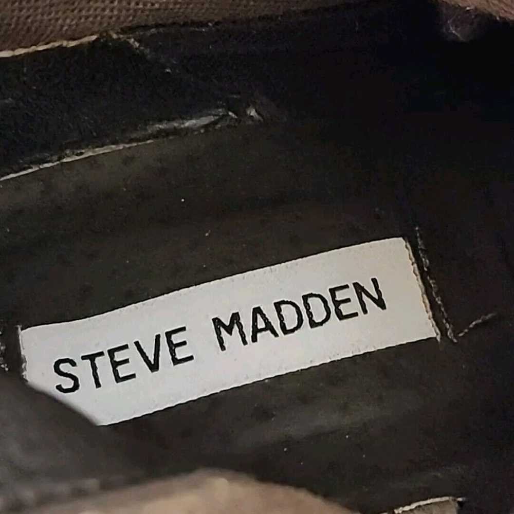 Steve Madden Designer Womens Boots Shoes Leather … - image 9