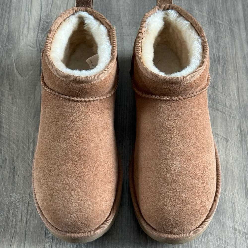 Ugg Classic Ultra Mini Boots Chestnut Size 9 Like… - image 3